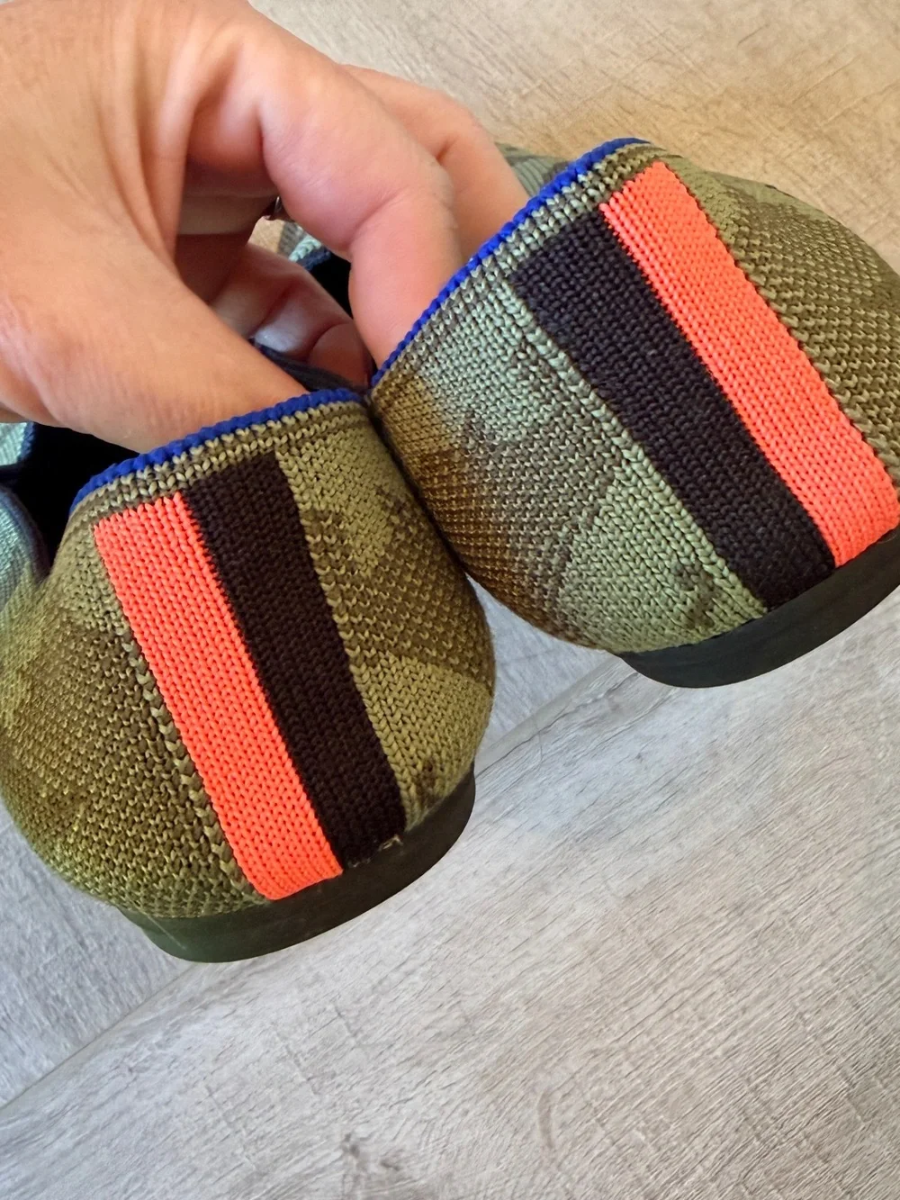 ROTHYS Kids Camo Slip-On Loafers Shoes